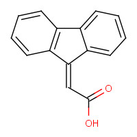 4425-73-4 9-FLUORENYLIDENEACETIC ACID chemical structure