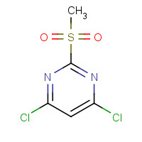 4489-34-3 4,6-Dichloro-2-(methylsulfonyl)pyrimidine chemical structure