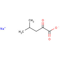 4502-00-5 Sodium ketoisocaproate chemical structure