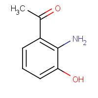 4502-10-7 2'-AMINO-3'-HYDROXYACETOPHENONE chemical structure