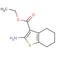 4506-71-2 ETHYL 2-AMINO-4,5,6,7-TETRAHYDROBENZO[B]THIOPHENE-3-CARBOXYLATE chemical structure