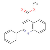 4546-48-9 2-PHENYL-QUINOLINE-4-CARBOXYLIC ACID METHYL ESTER chemical structure