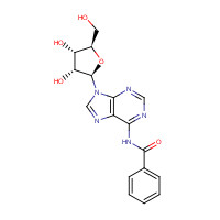 4546-55-8 N-BENZOYLADENOSINE chemical structure