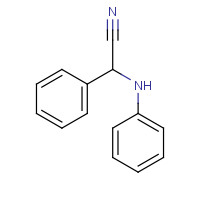 4553-59-7 PHENYL-PHENYLAMINO-ACETONITRILE chemical structure