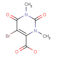 4623-25-0 1,3-DIMETHYL-5-BROMOOROTIC ACID chemical structure