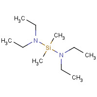4669-59-4 BIS(DIETHYLAMINO)DIMETHYLSILANE chemical structure