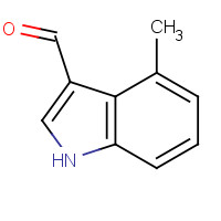 4771-48-6 4-METHYLINDOLE-3-CARBOXALDEHYDE chemical structure