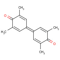 4906-22-3 3,3',5,5'-Tetramethyldiphenoquinone chemical structure