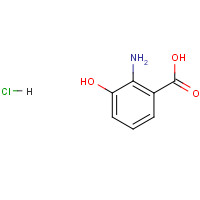 4920-81-4 3-HYDROXYANTHRANILIC ACID HYDROCHLORIDE chemical structure