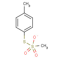 4973-66-4 S-METHYL 4-METHYLBENZENETHIOSULFONATE chemical structure