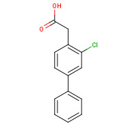 5001-94-5 (3'-CHLORO-BIPHENYL-4-YL)-ACETIC ACID chemical structure