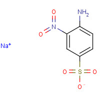 5042-33-1 2-NITROANILINE-4-SULFONIC ACID SODIUM SALT chemical structure
