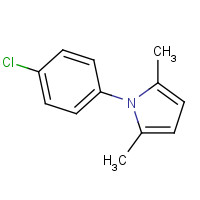 5044-23-5 1-(4-CHLOROPHENYL)-2,5-DIMETHYLPYRROLE chemical structure