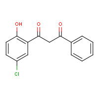 5067-25-4 1-(5-CHLORO-2-HYDROXYPHENYL)-3-PHENYL-1,3-PROPANEDIONE chemical structure