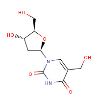 5116-24-5 5-HYDROXYMETHYL-2'-DEOXYURIDINE chemical structure