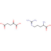 5256-76-8 L-Arginine 2-oxopentanedioate chemical structure