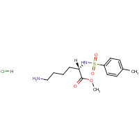 5266-48-8 N-[P-TOLUENESULFONYL]-L-LYSINE METHYL ESTER HYDROCHLORIDE chemical structure
