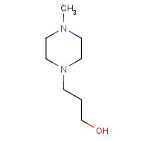 5317-33-9 1-(3-HYDROXYPROPYL)-4-METHYLPIPERAZINE chemical structure