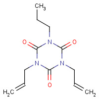 5320-25-2 ISOCYANURIC ACID DIALLYL N-PROPYL ESTER chemical structure