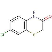 5333-05-1 7-CHLORO-2H-1,4-BENZOTHIAZIN-3(4H)-ONE chemical structure