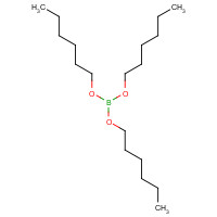 5337-36-0 BORIC ACID TRI-N-HEXYL ESTER chemical structure