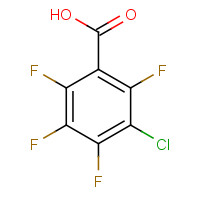 5360-81-6 3-CHLORO-2,4,5,6-TETRAFLUOROBENZOIC ACID chemical structure