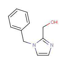 5376-10-3 (1-BENZYL-1H-IMIDAZOL-2-YL)METHANOL chemical structure