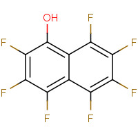 5386-30-1 ALPHA-HYDROXY HEPTAFLUORONAPHTHALENE chemical structure