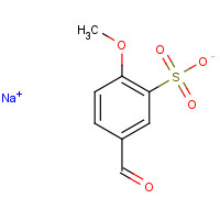 5393-59-9 4-METHOXYBENZALDEHYDE-3-SULFONIC ACID SODIUM SALT chemical structure