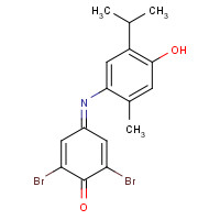 5415-31-6 2,6-DIBROMO-2'-METHYL-5'-ISOPROPYLINDOPHENOL SODIUM SALT chemical structure