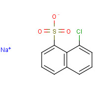 5439-85-0 SODIUM 8-CHLORONAPHTHALENE-1-SULFONATE chemical structure