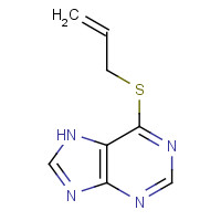 5443-88-9 6-ALLYLTHIOPURINE chemical structure