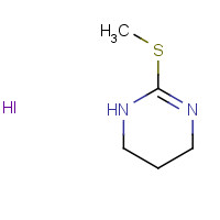 5445-73-8 2-(METHYLTHIO)-1,4,5,6-TETRAHYDROPYRIMIDINE HYDROIODIDE chemical structure
