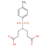 5446-58-2 N-P-TOLUENESULFONYLIMINO-3,3'-DIPROPIONIC ACID chemical structure