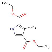 5448-16-8 3-METHYL-1H-PYRROLE 2,4-DICARBOXYLIC ACID DIETHYL ESTER chemical structure