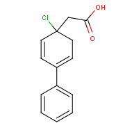 5525-72-4 (4'-CHLORO-BIPHENYL-4-YL)-ACETIC ACID chemical structure