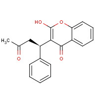 5543-58-8 (R)-(+)-WARFARIN chemical structure