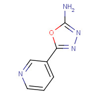 5711-73-9 5-PYRIDIN-3-YL-1,3,4-OXADIAZOL-2-YLAMINE chemical structure