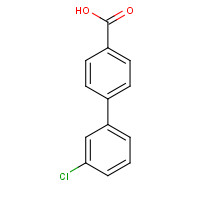 5728-43-8 3'-CHLORO-BIPHENYL-4-CARBOXYLIC ACID chemical structure