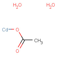 5743-04-4 Cadmium acetate dihydrate chemical structure