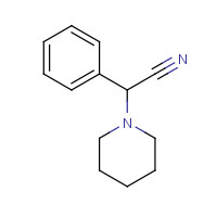 5766-79-0 2-PHENYL-2-PIPERIDINOACETONITRILE chemical structure