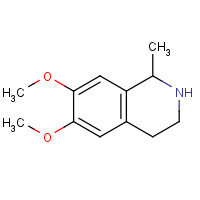 5784-74-7 6,7-DIMETHOXY-1-METHYL-1,2,3,4-TETRAHYDROISOQUINOLINE chemical structure