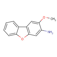 5834-17-3 3-AMINO-2-METHOXYDIBENZOFURAN chemical structure