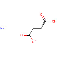 5873-57-4 SODIUM HYDROGEN FUMARATE chemical structure