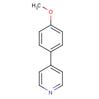 5938-16-9 4-(4-Methoxyphenyl)pyridine chemical structure