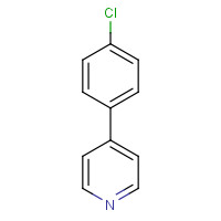 5957-96-0 4-(4-CHLORO-PHENYL)-PYRIDINE chemical structure