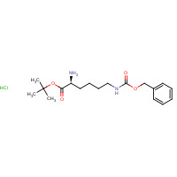 5978-22-3 H-LYS(Z)-OTBU HCL chemical structure