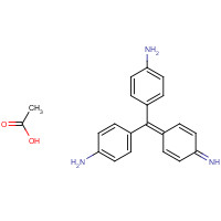 6035-94-5 PARAROSANILINE ACETATE chemical structure