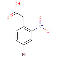 6127-11-3 (4-BROMO-2-NITRO-PHENYL)-ACETIC ACID chemical structure