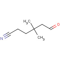 6140-61-0 2,2 DIMETHYL-4-CYANOBUTYRALDEHYDE chemical structure